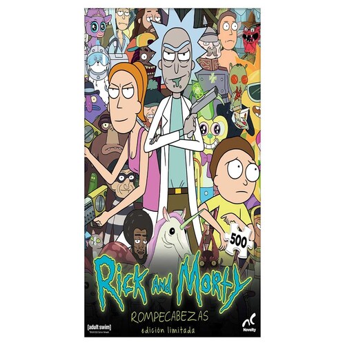 Rompecabezas Collecionable Rick And Morty 3 Novelty