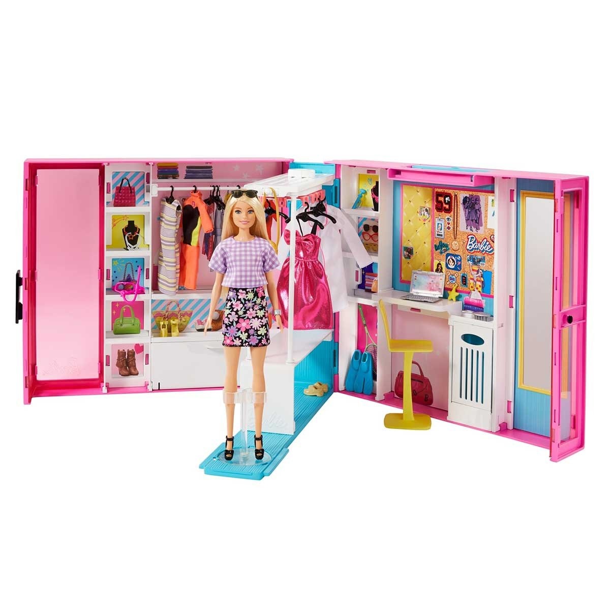 Barbie Fashionista Ropa Y Accesorios Closet de Ensue o