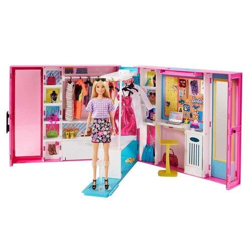 Barbie Fashionista Ropa Y Accesorios Closet de Ensueño