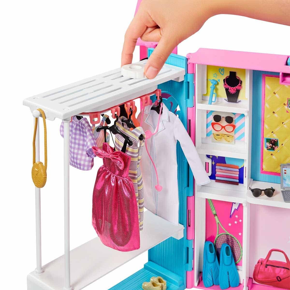 Barbie Fashionista Ropa Y Accesorios Closet de Ensueño