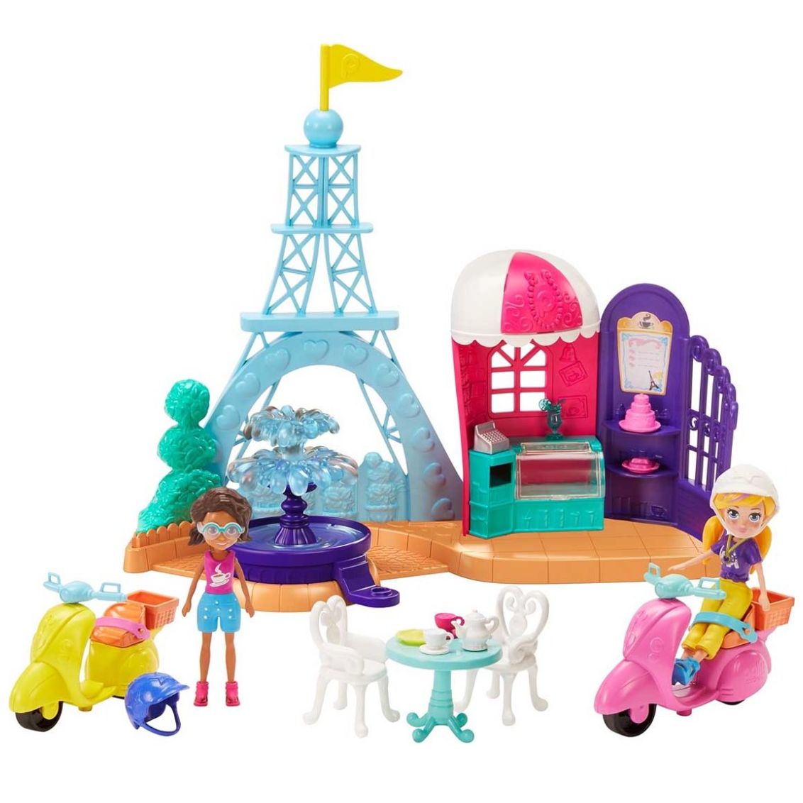 Polly Pocket Set de Juego Aventuras en París