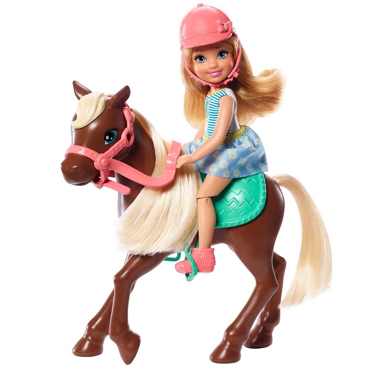 Muñeca Barbie Club Chelsea con Pony