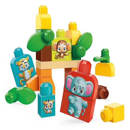 Juguete para Bebés Amigos Del Safari Mega Bloks