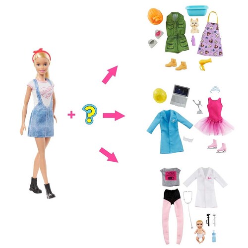 Muñeca Barbie Careers Profesión Sorpresa