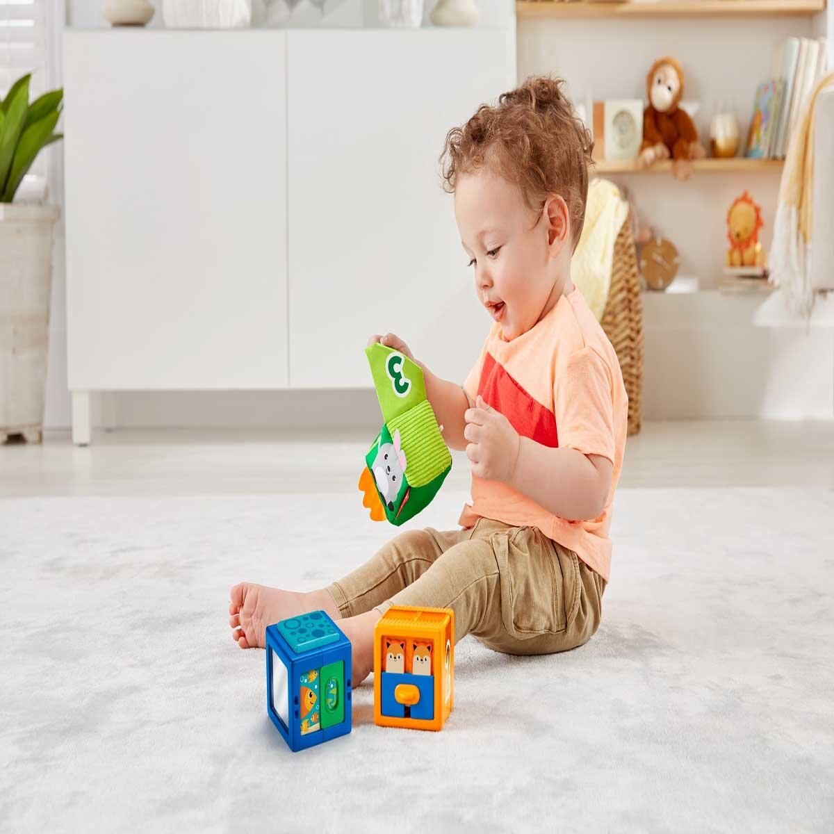 Juguete para Bebés Bloques Apila Y Explora Fisher-Price