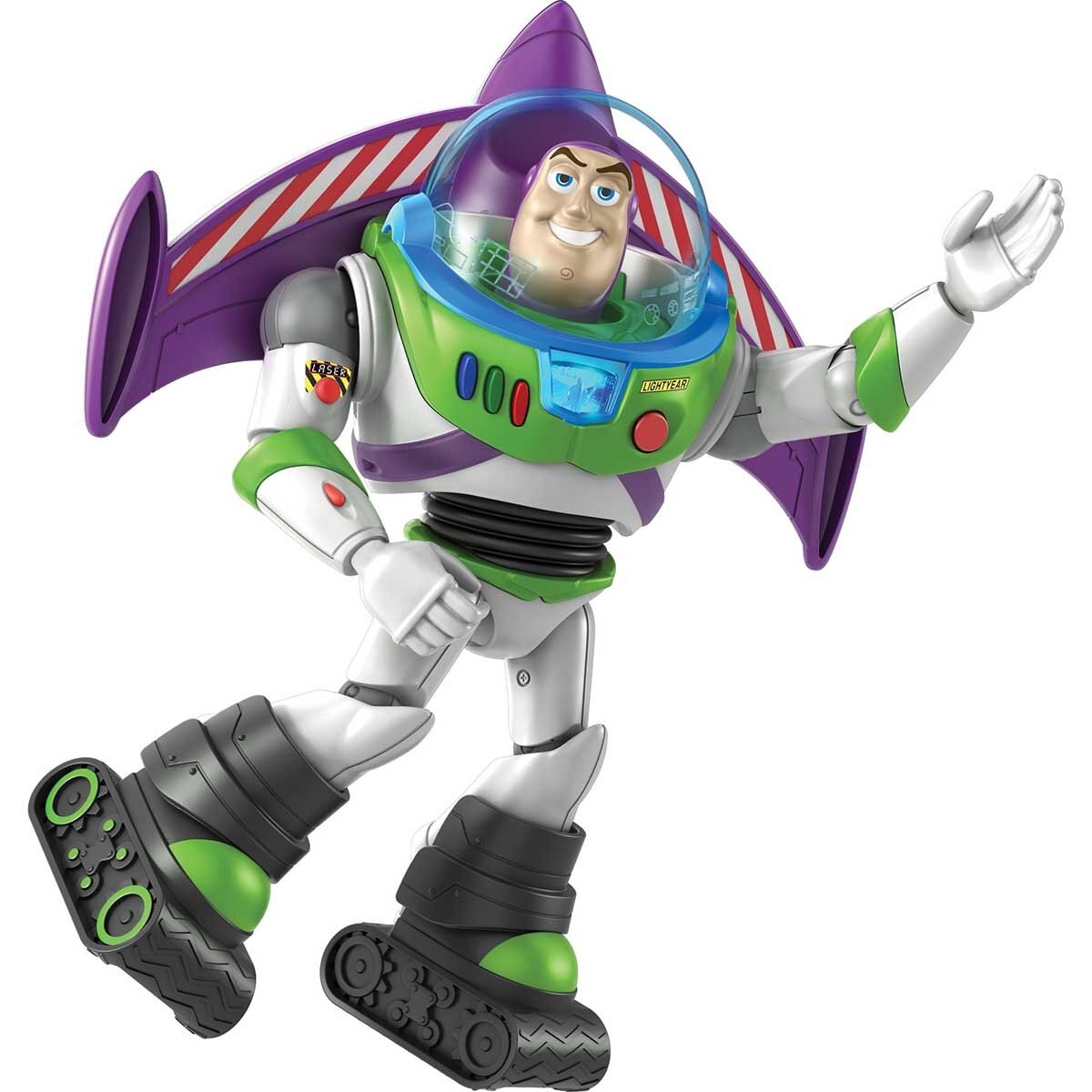 Figura de Acción Buzz Toy Story Armadura Misiones Espaciales Disney Pixar