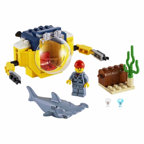 Océano: Minisubmarino Lego City Oceans