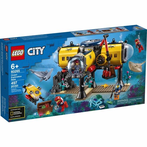 Océano: Base de Exploración Lego City Oceans