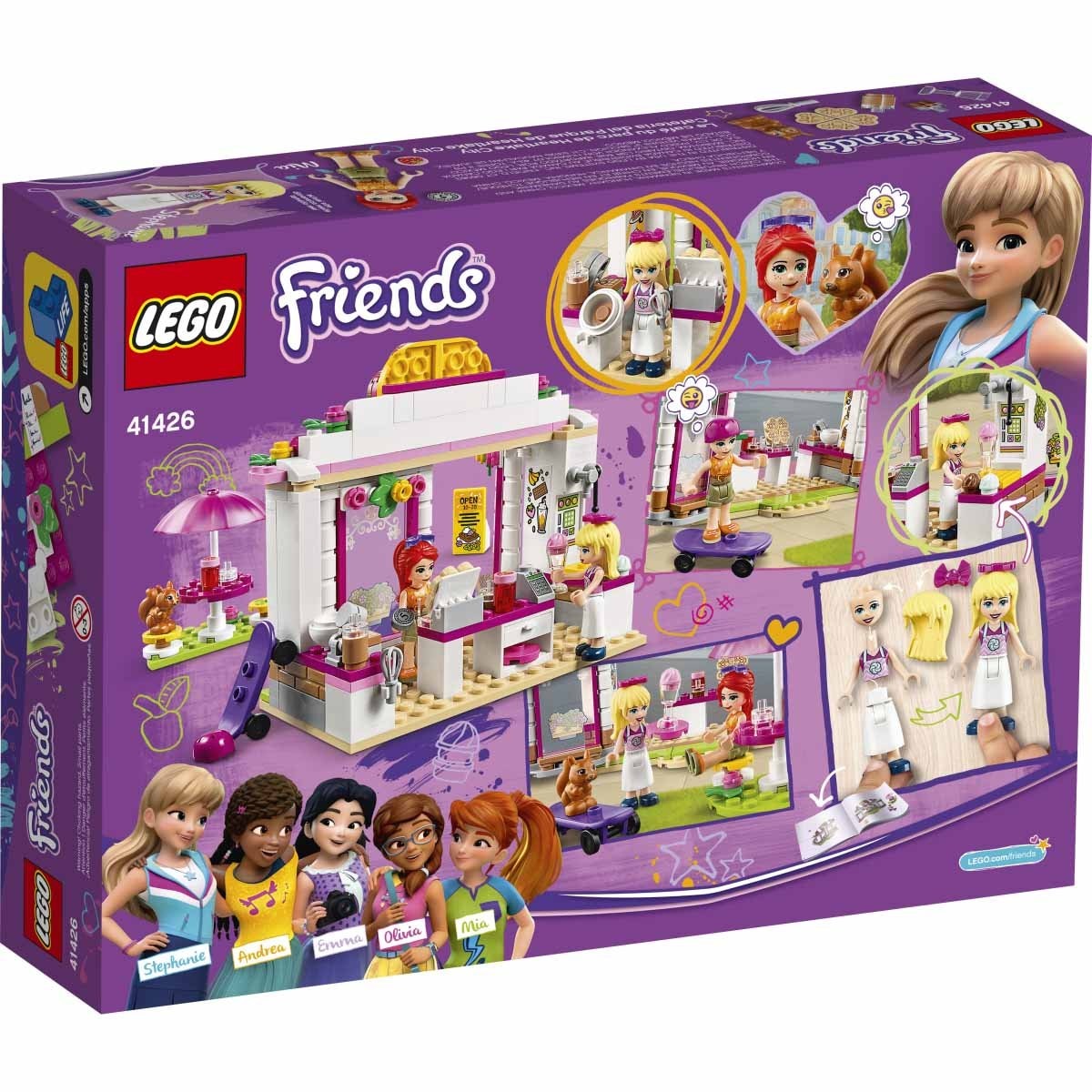Cafetería del parque de heartlake city lego lego friends Sears