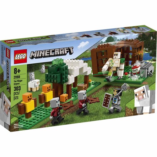 El Puesto de Saqueadores Lego Minecraft