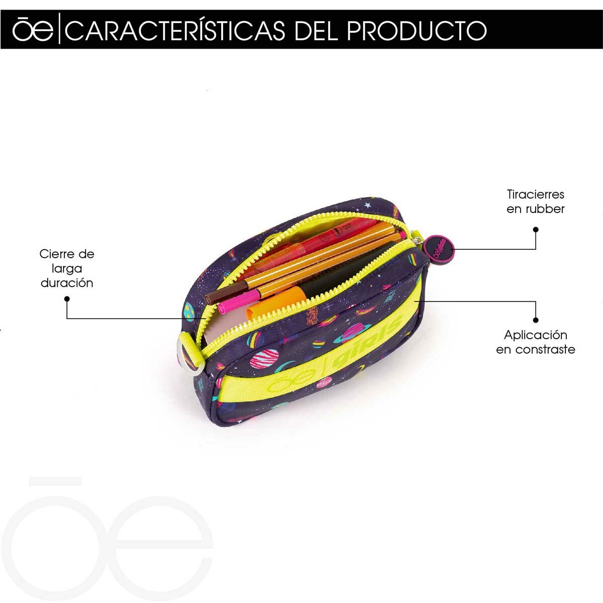 Lapicera Girls Azul Cloe