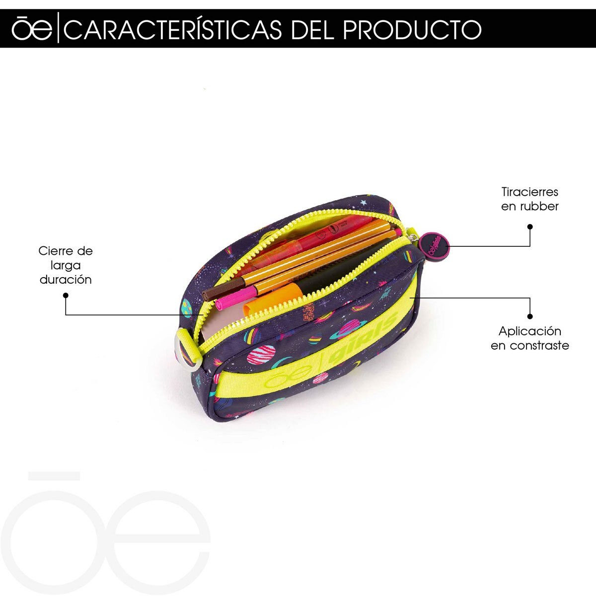 Lapicera Girls Morado Cloe