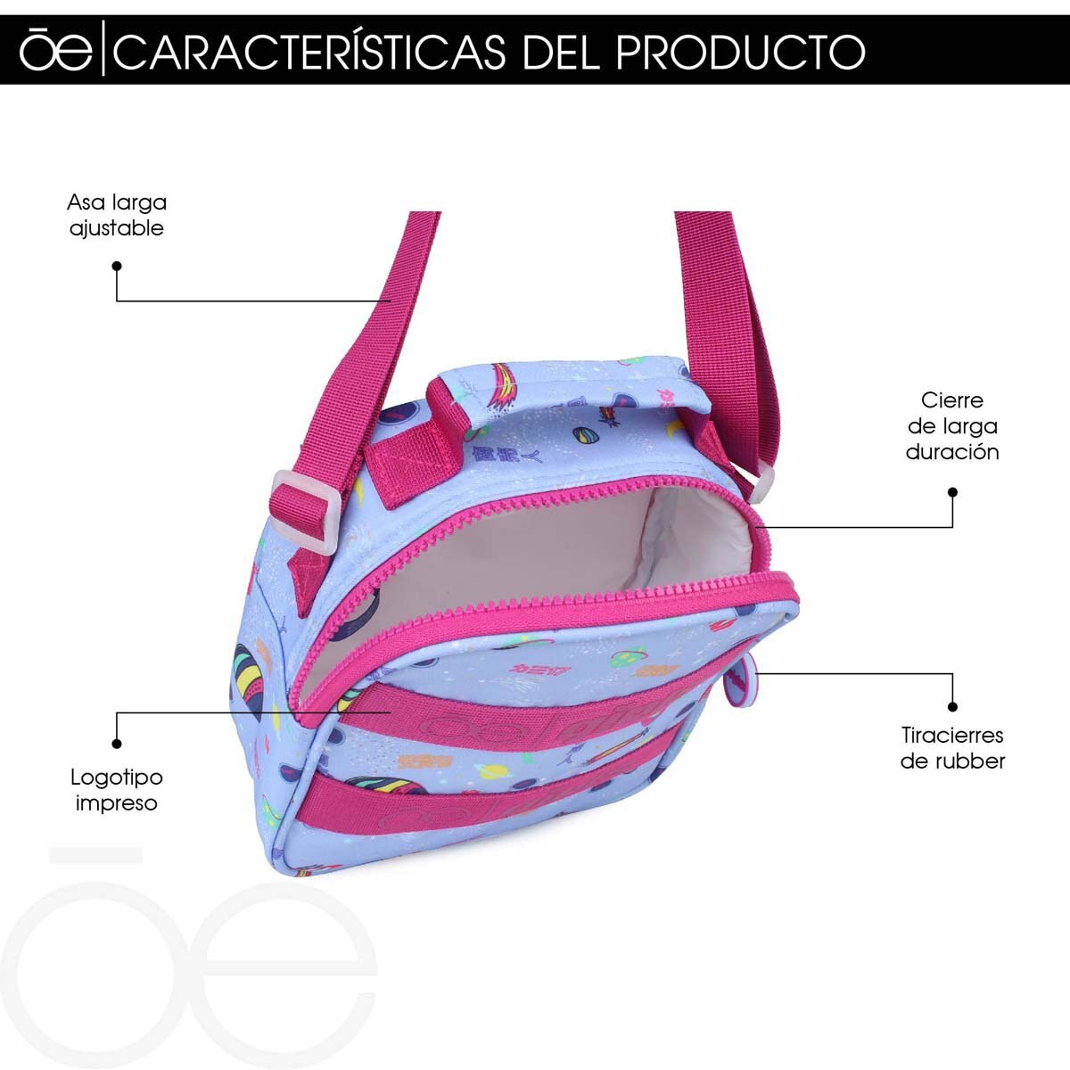 Lonchera Girls Azul Cloe