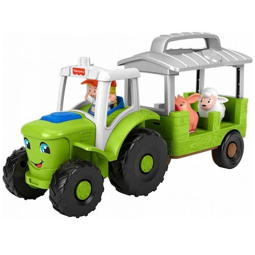 Juguete para Bebés Tractor Cuidado de Animales Little People