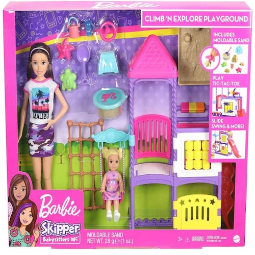 Barbie Sisters & Pets Muñeca Skipper Día en el Parque