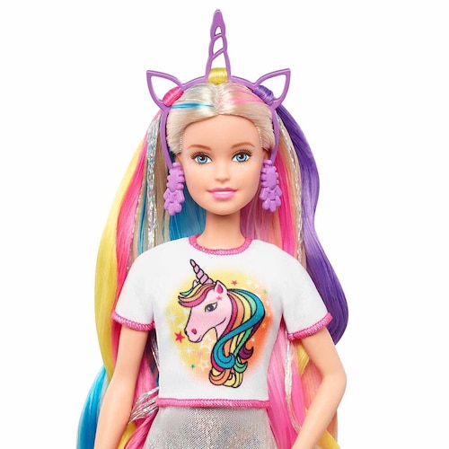Barbie Fashionista Mu&ntilde;eca Peinados de Fantas&iacute;a