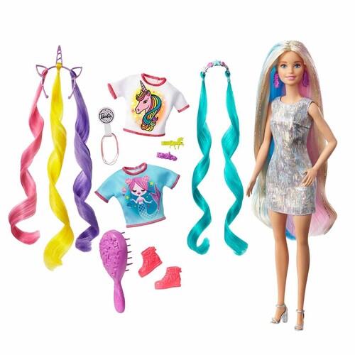 Barbie Fashionista Mu&ntilde;eca Peinados de Fantas&iacute;a