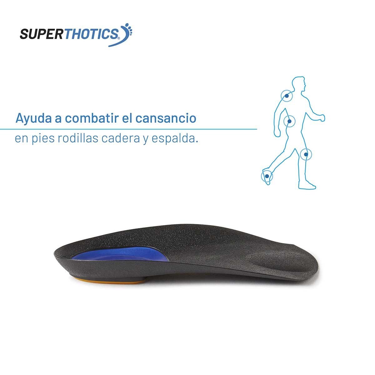 Plantilla Ortopédica Superthotics® L (27.5-29) Hombre