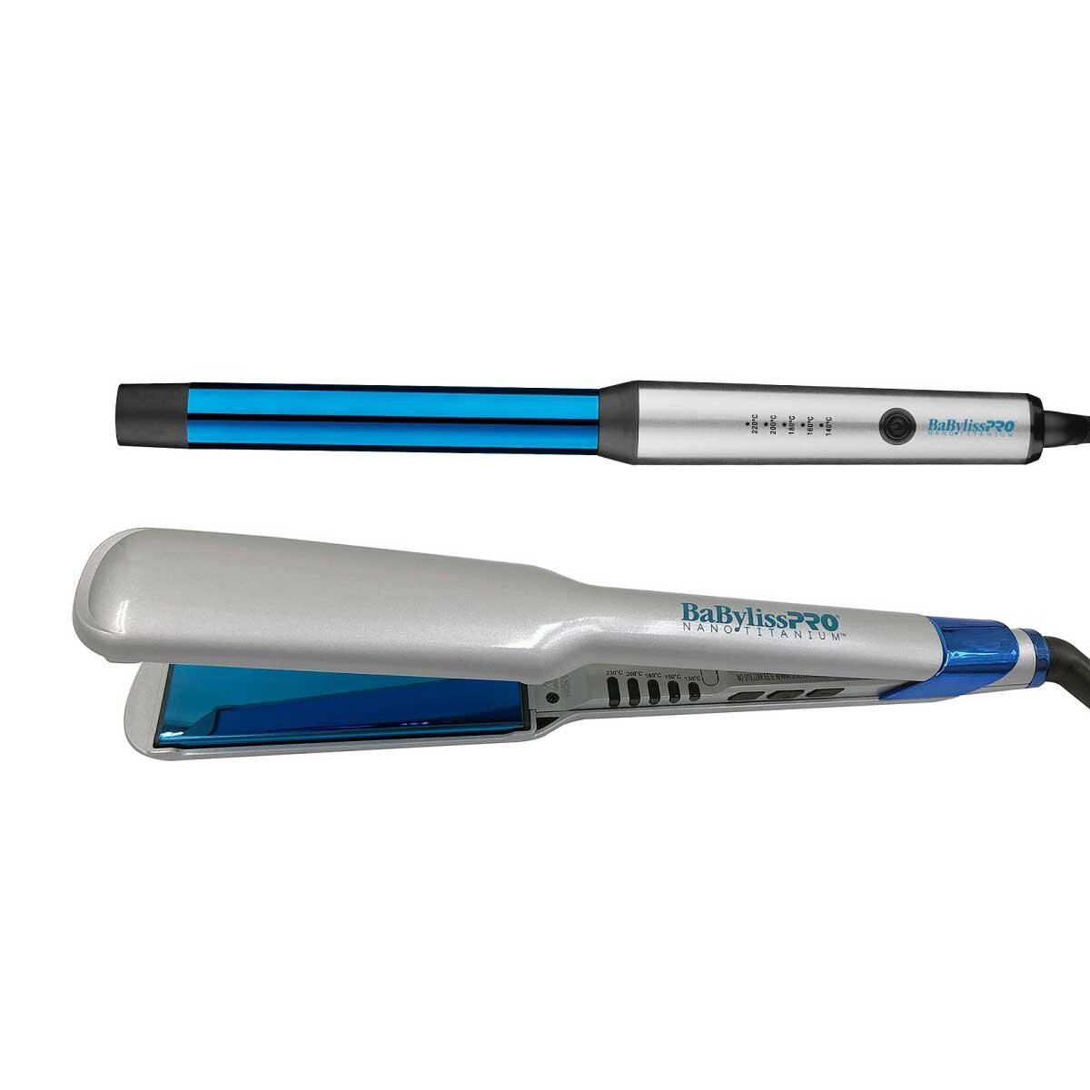 Set Babyliss Especial Iron Blue Ferro+Alaciadora
