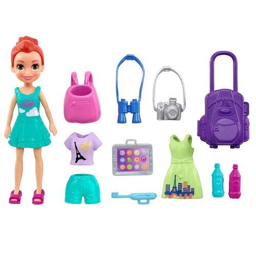 Polly Pocket Set de Juego Helicóptero de Aventuras Mattel