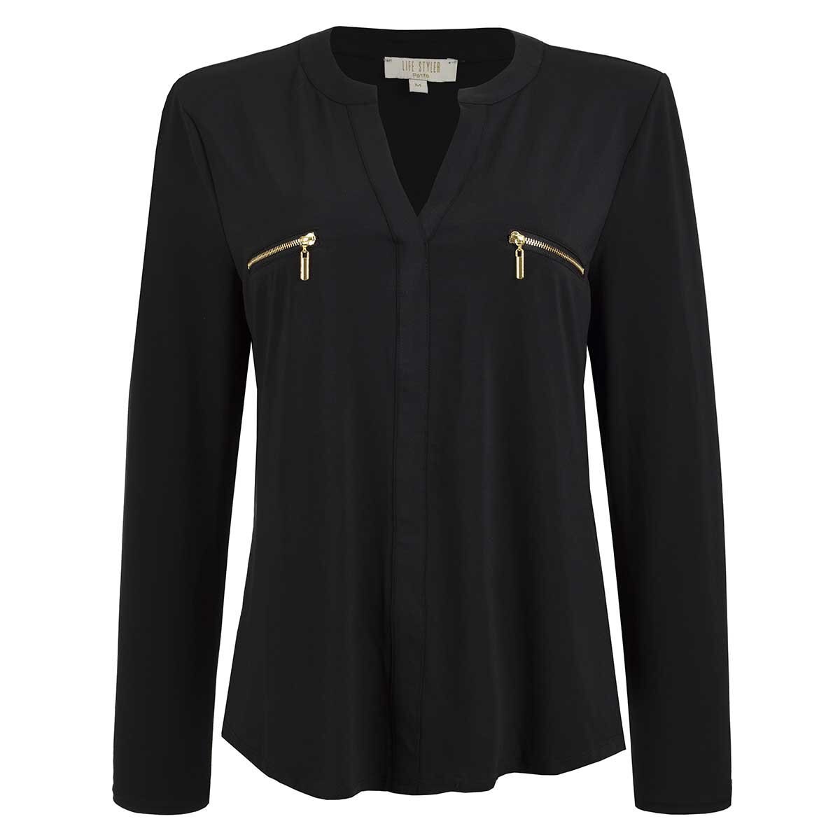 Blusa Lisa Cuello V Life Styler