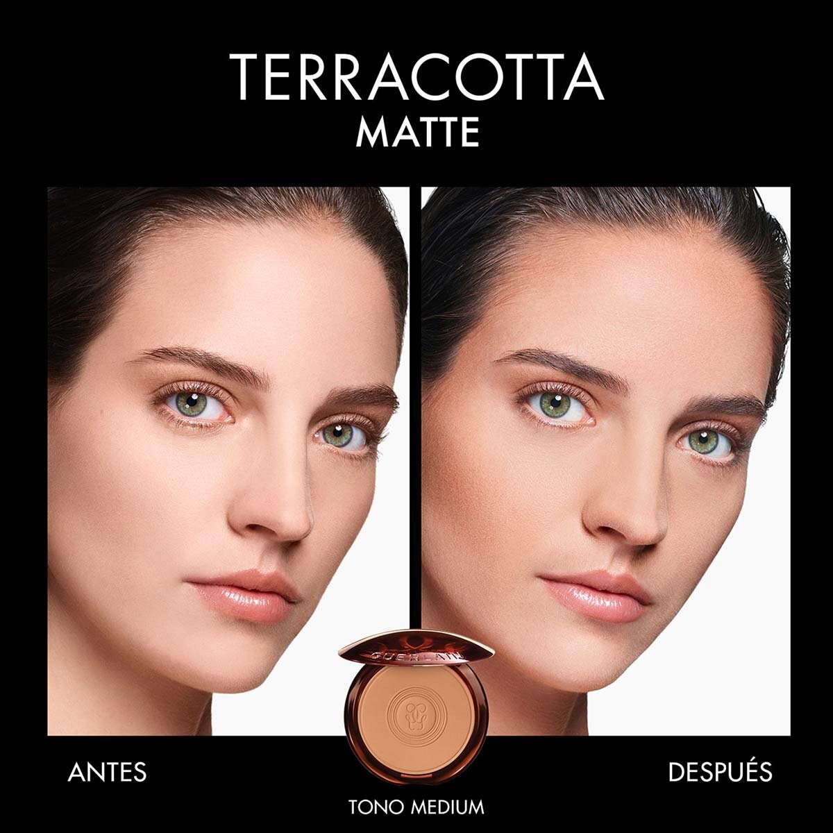 Polvo Bronceador Guerlain Mate Medium 10G Terracotta