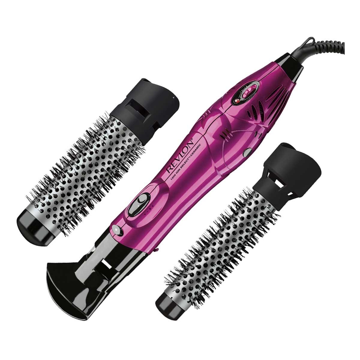 Combo Cepillo One-Step Straight & Shine + Kit de Cepillos de Aire Caliente con Tecnología Titanio