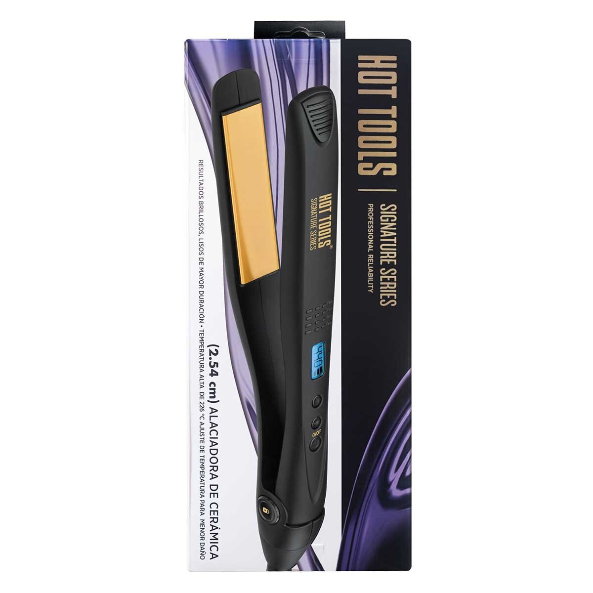 Hot Tools Signature Series Alaciadora de Salón Digital con Cerámica 1"