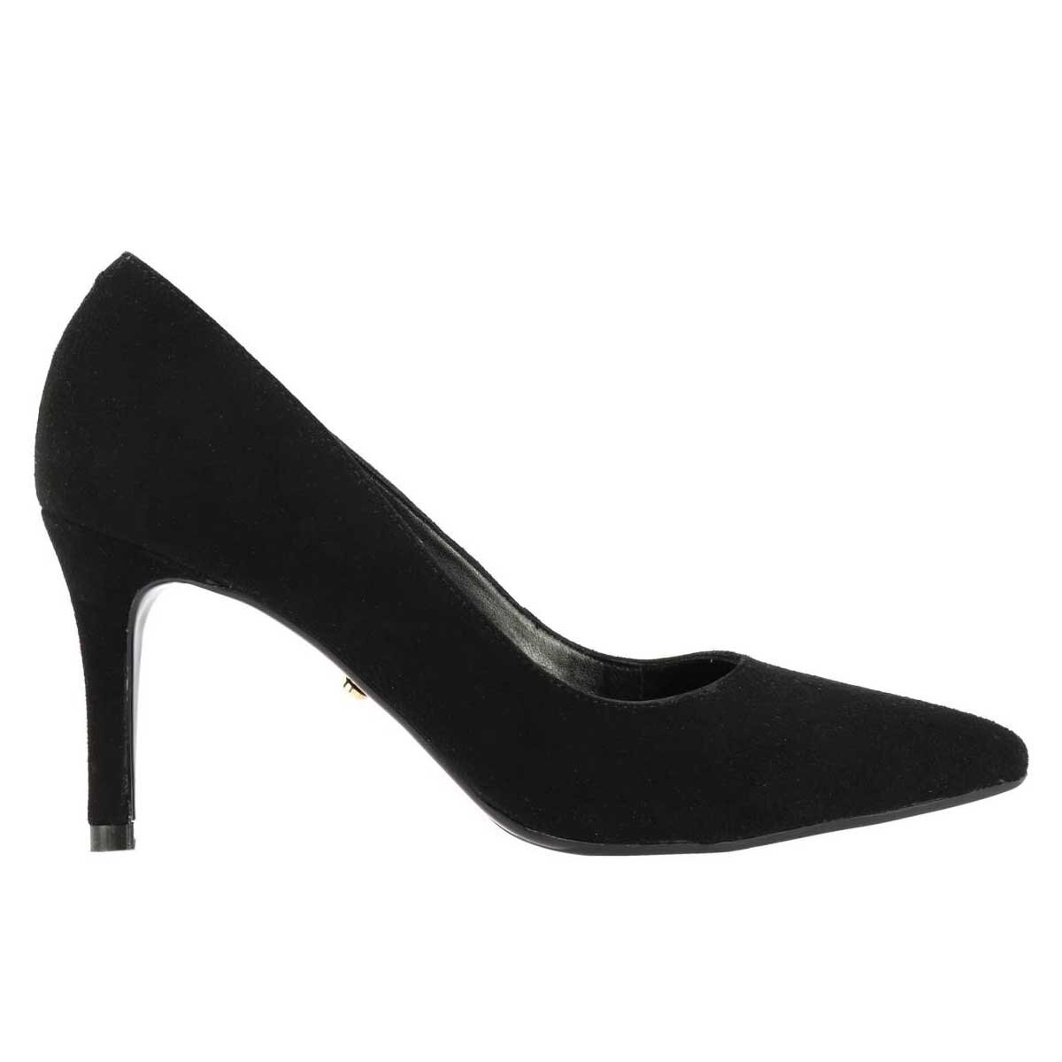 Zapatilla de Silueta Clásica Y Tacón Stiletto Color Negro Westies