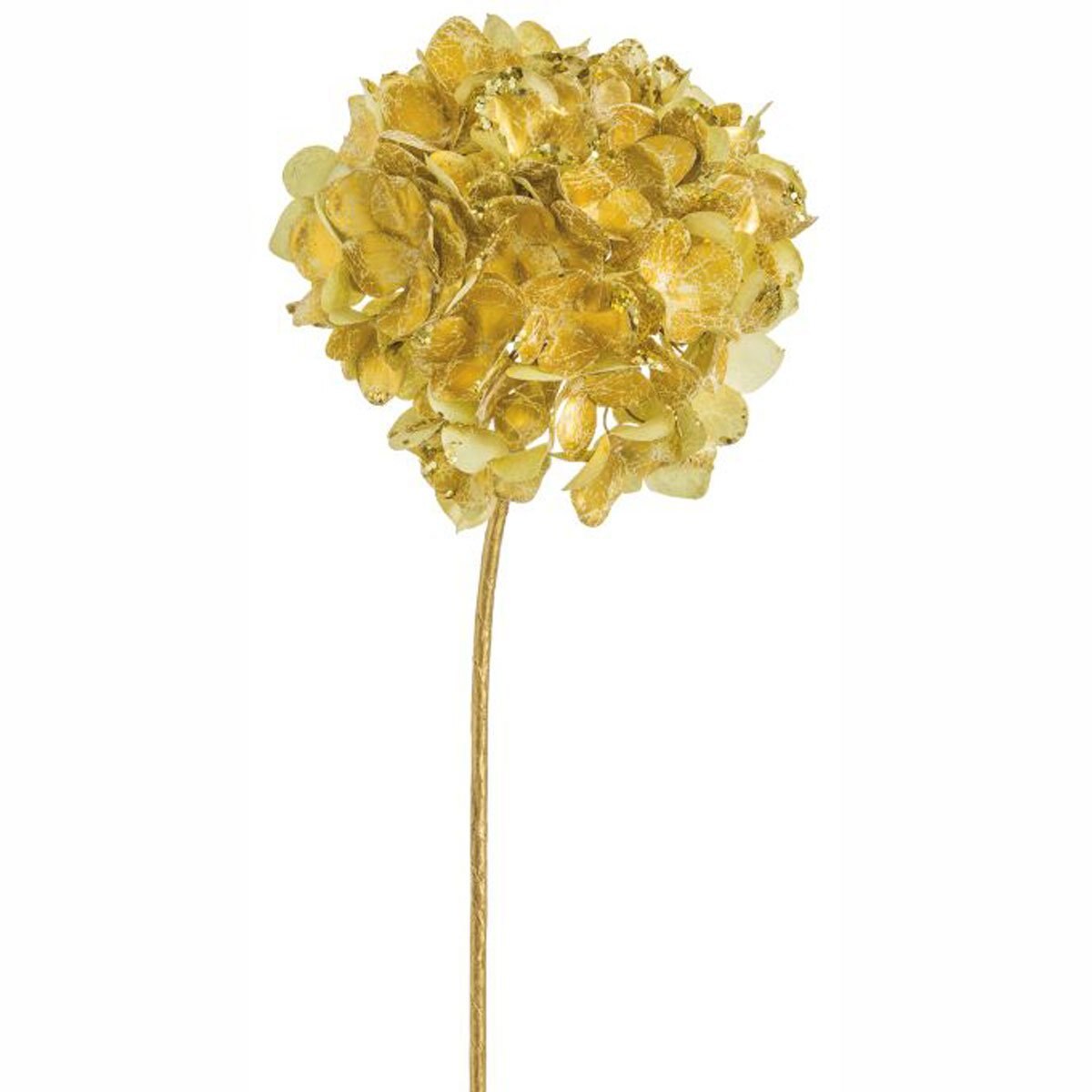 Hortensia Artificial Dorada Lottus
