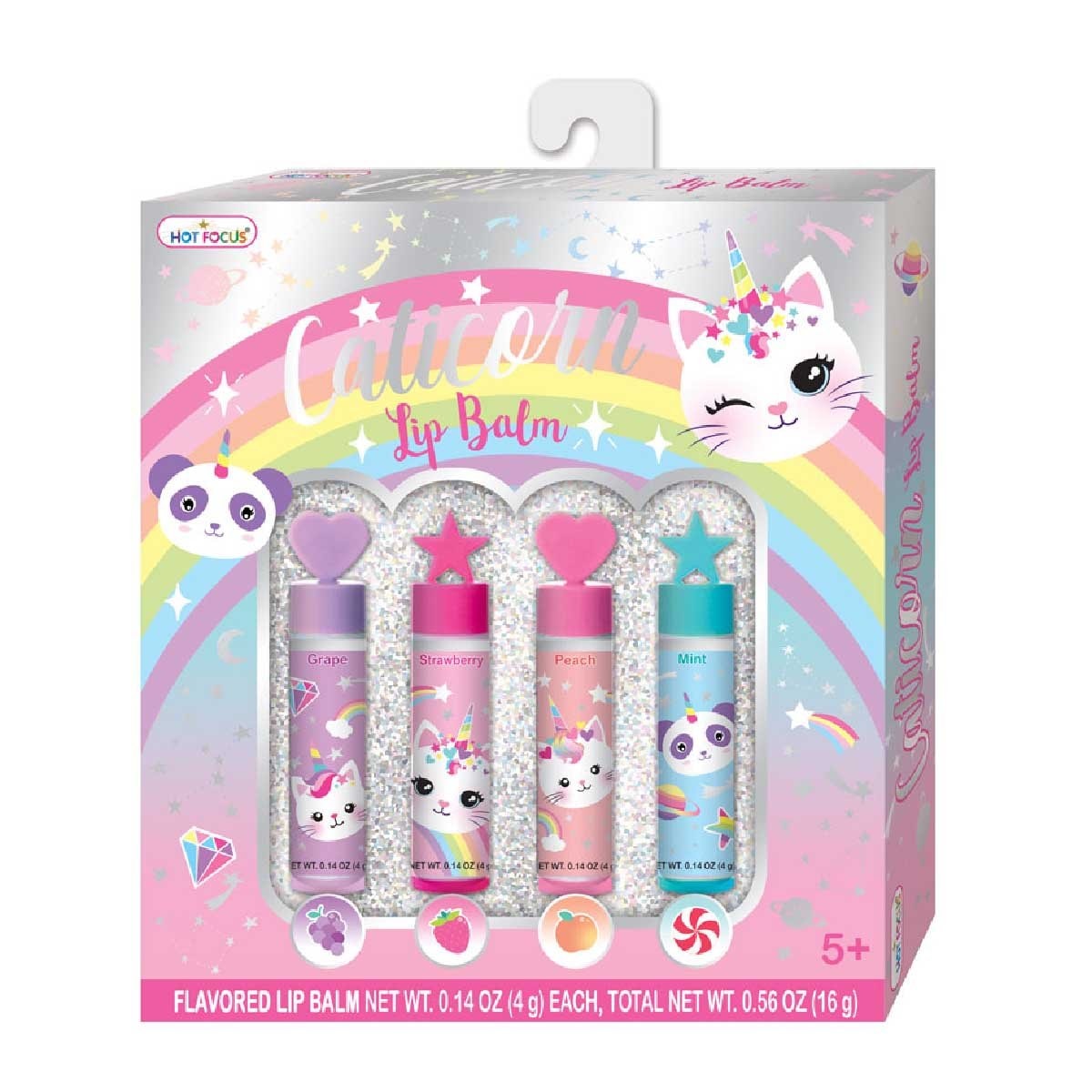 Juego de Bálsamos para Labios Caticorn Hot Focus