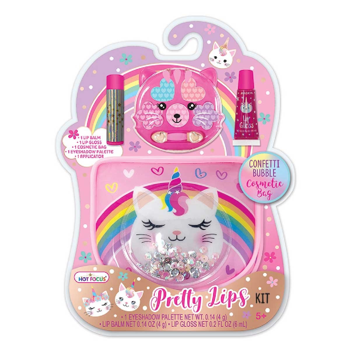 Juego Labios Hermosos con Accesorios Caticorn Hot Focus