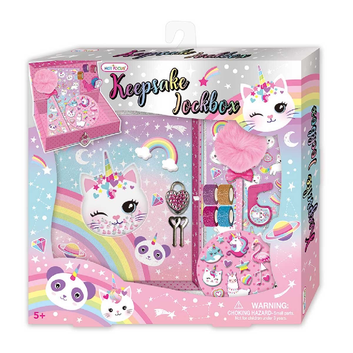 Caja de Secretos con Accesorios Caticorn Hot Focus