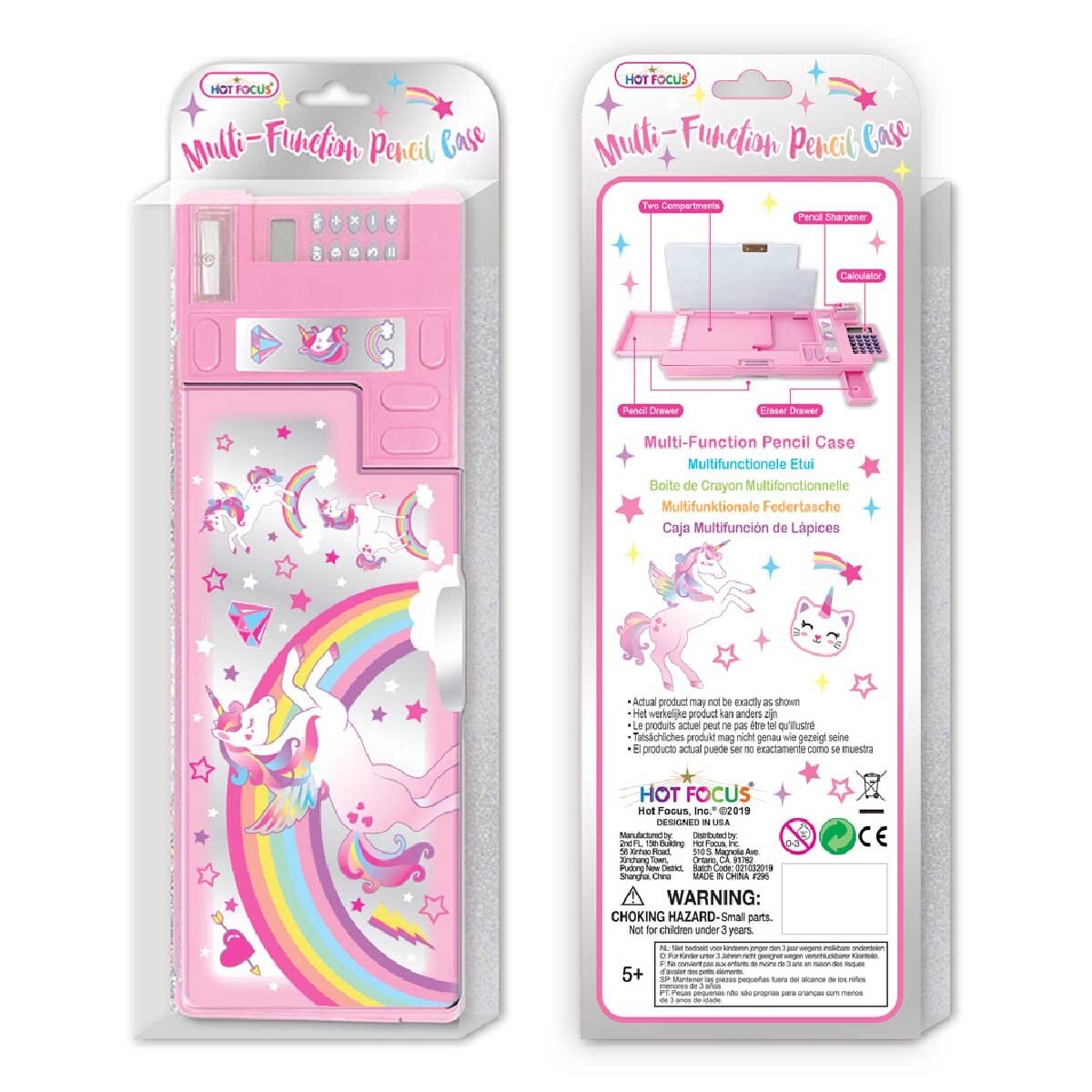 Estuche Multifuncional Unicornio Hot Focus