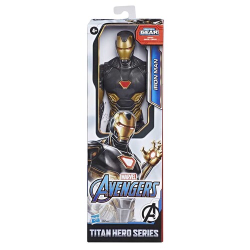 Figura de Iron Man Avengers Titan Hero Series Blast Gear Marvel