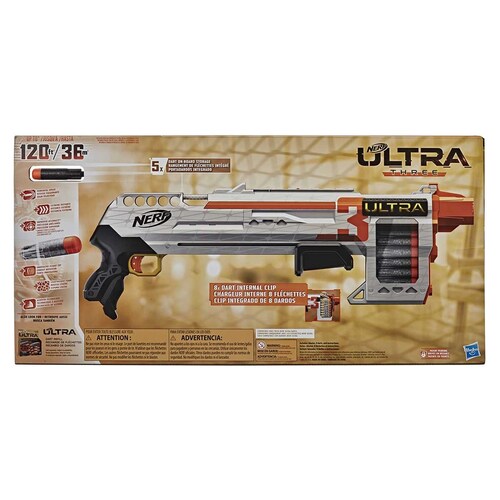 Lanzador Nerf Ultra Three