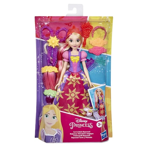Muñeca Rapunzel Corte Y Peinado  Disney Princess