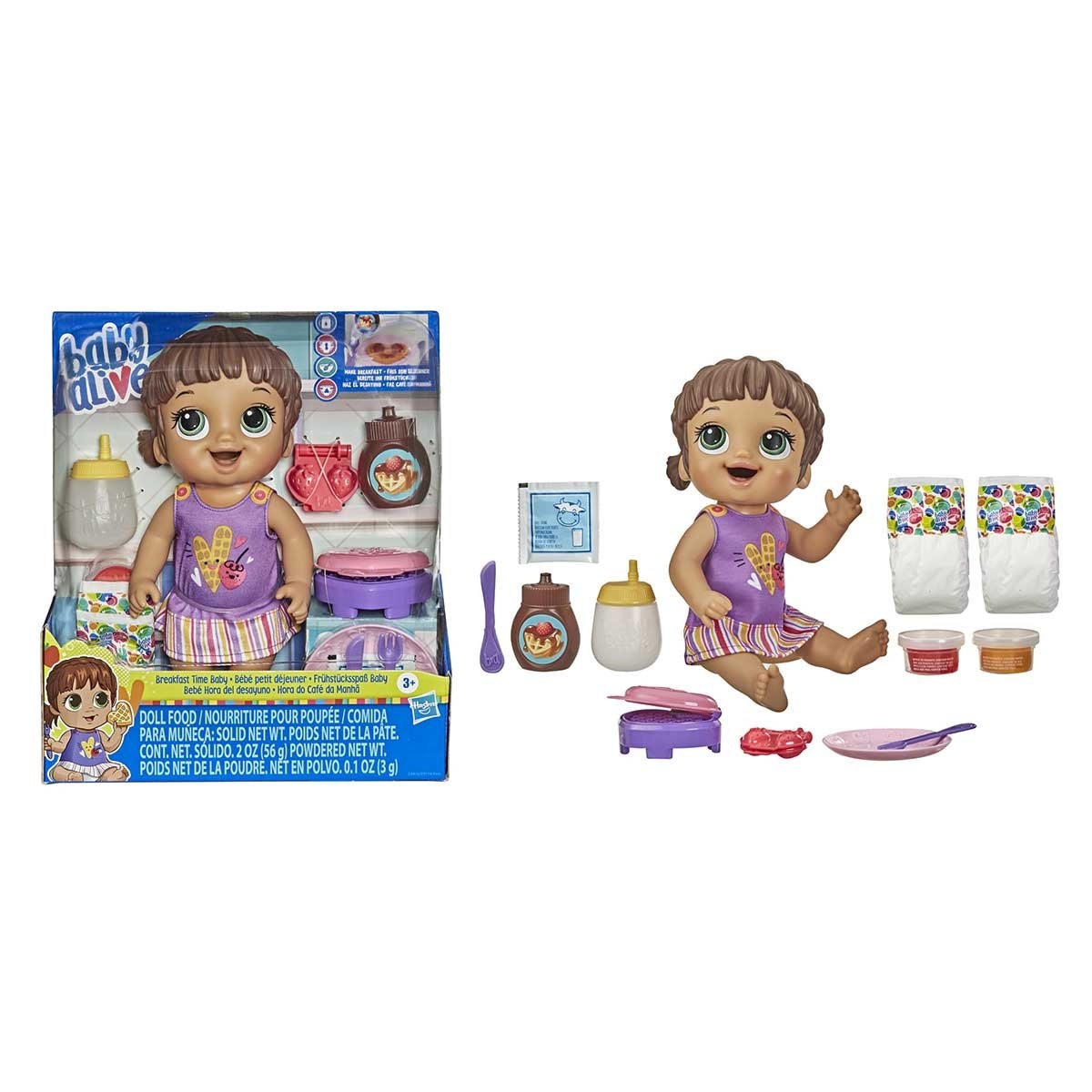 Muñeca Baby Alive Bebé Hora Del Desayuno