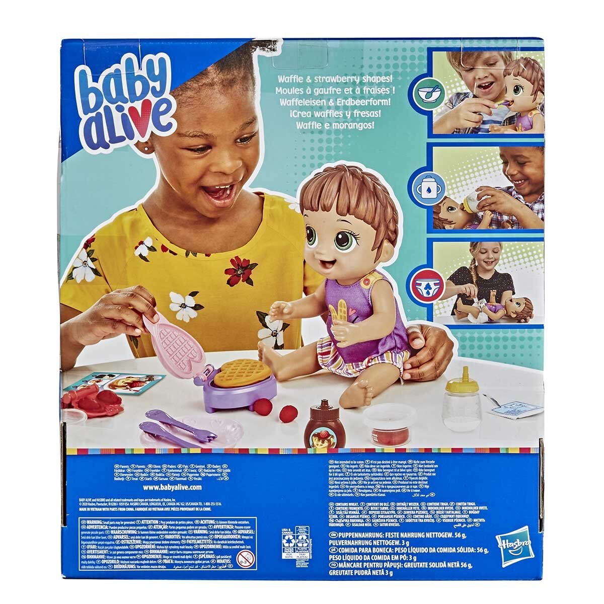 Muñeca Baby Alive Bebé Hora Del Desayuno