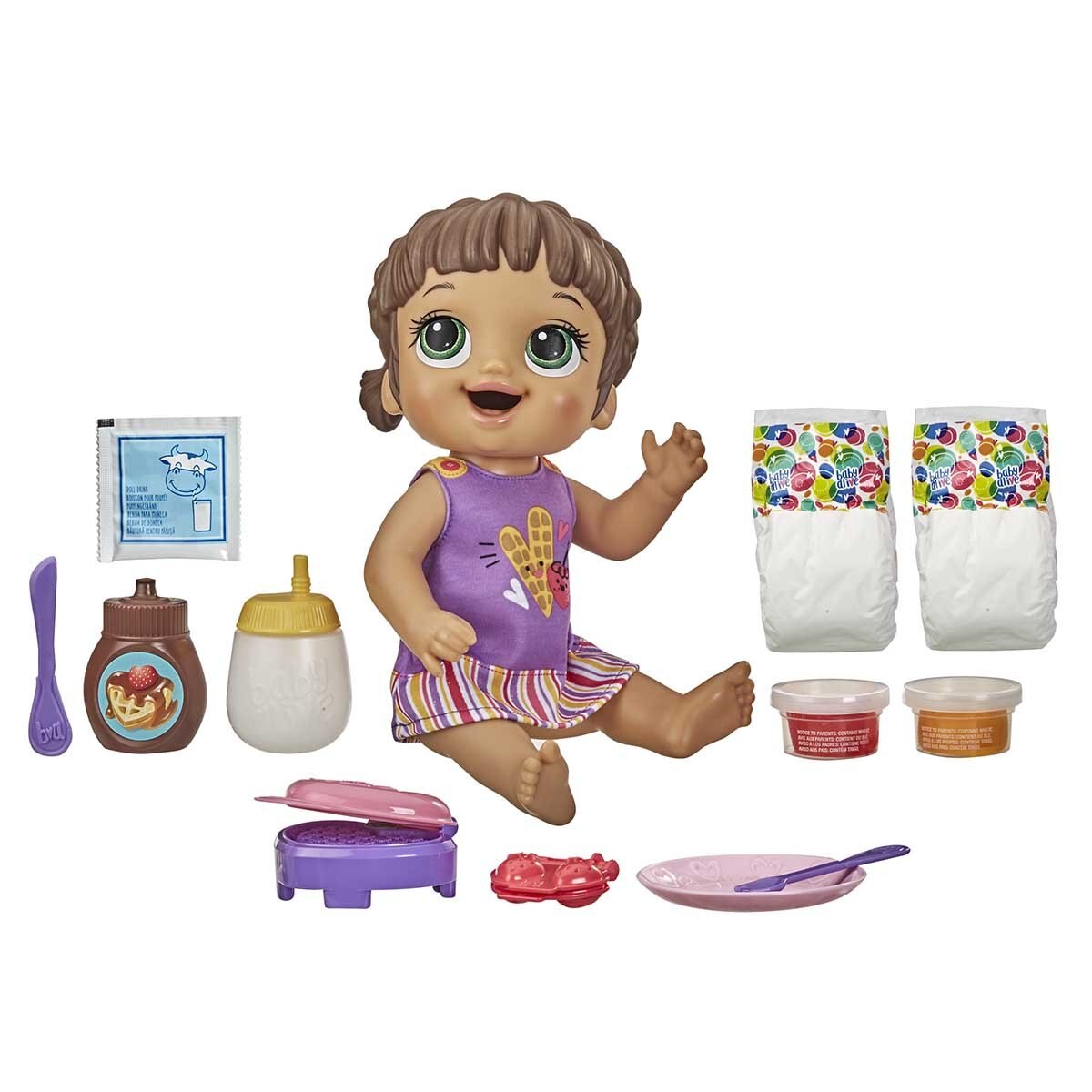 Muñeca Baby Alive Bebé Hora Del Desayuno