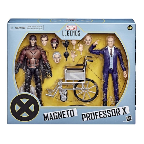 Figuras de Magneto Y el Profesor X  Marvel Legends Series X-Men Marvel