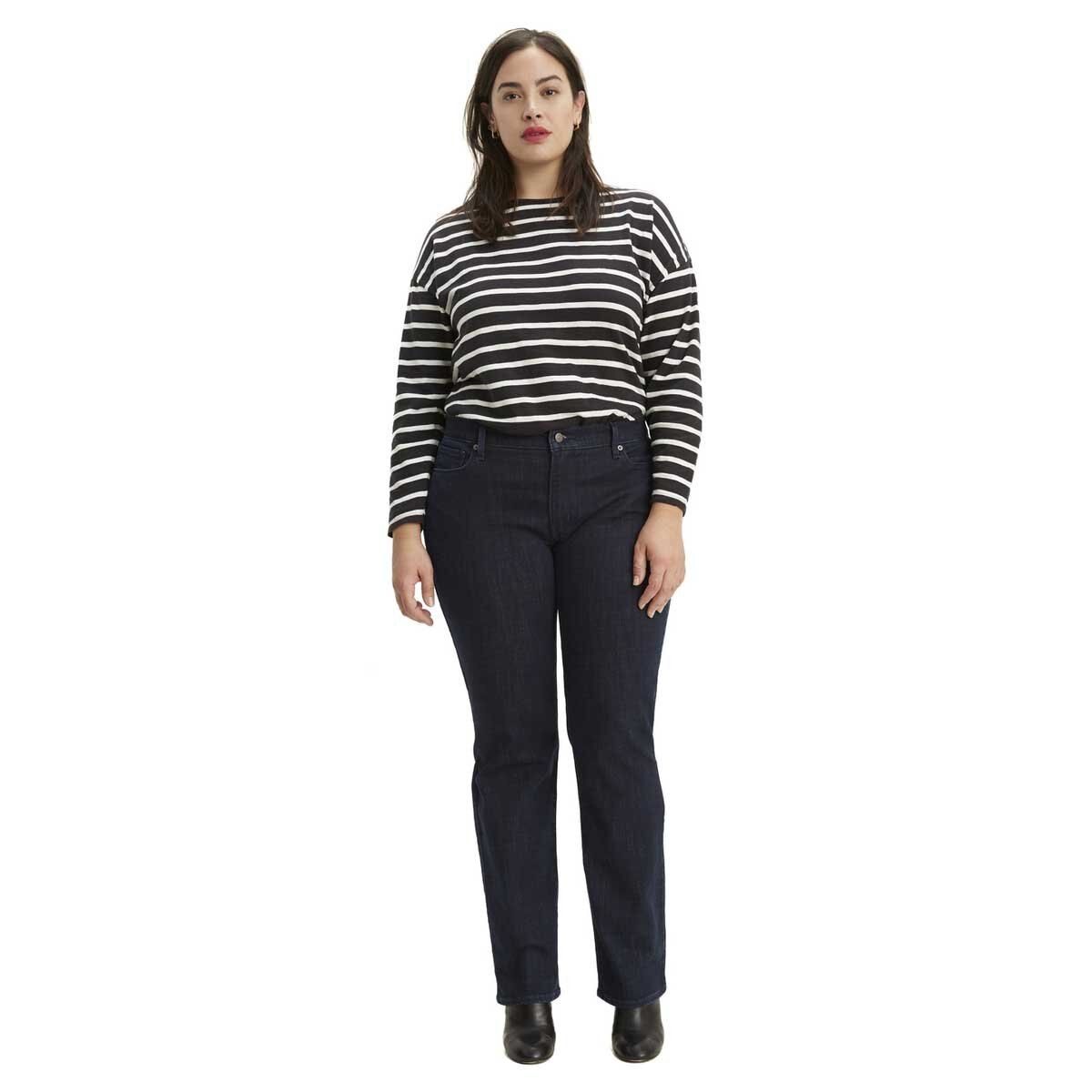 Jeans Recto Cintura Media Levis para Dama