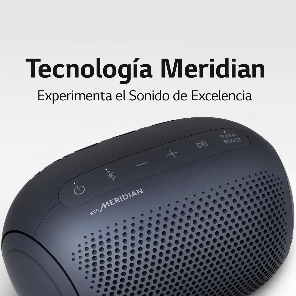 LG Xboom Go Pl2 - Bocina Bluetooth Portátil Inalámbrica con Hasta 10 Horas de Batería - Negro