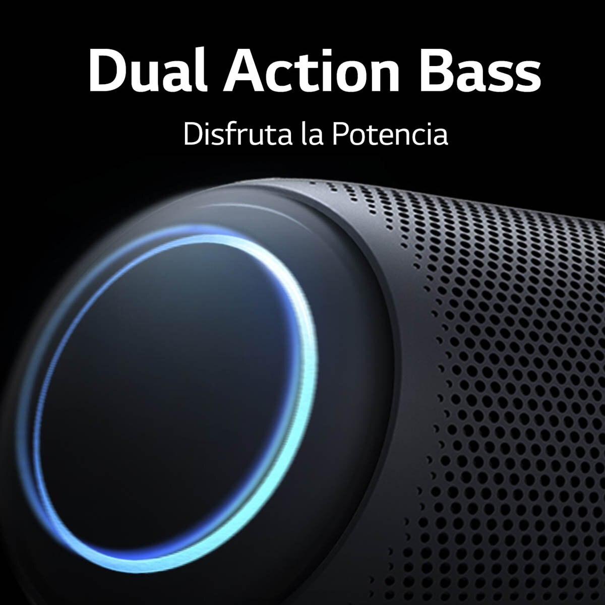 LG Xboom Go Pl5 - Bocina Bluetooth Portátil Inalámbrica con Hasta 18 Horas de Batería - Negro
