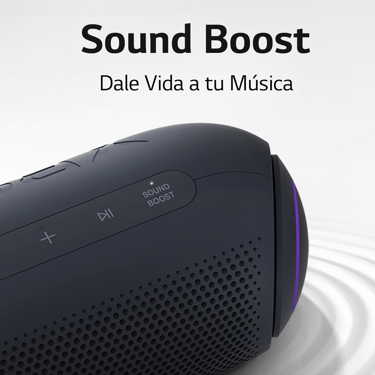 LG Xboom Go Pl5 - Bocina Bluetooth Portátil Inalámbrica con Hasta 18 Horas de Batería - Negro