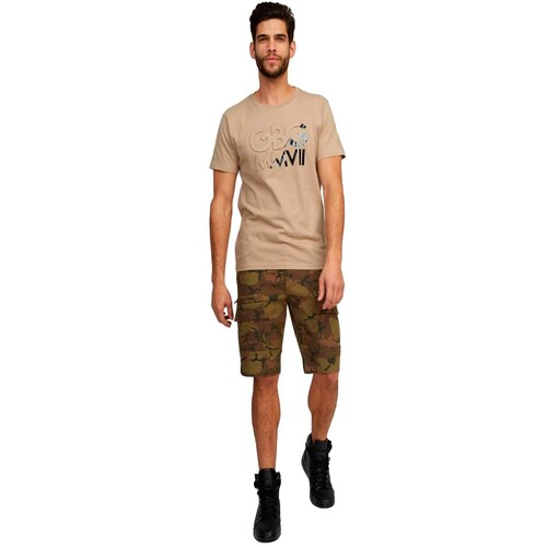 Playera Crema para Caballero G By Guess