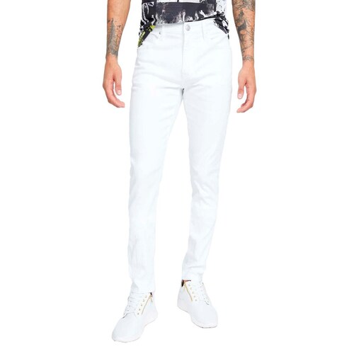 Jeans Blancos Slim Fit para Caballero G By Guess