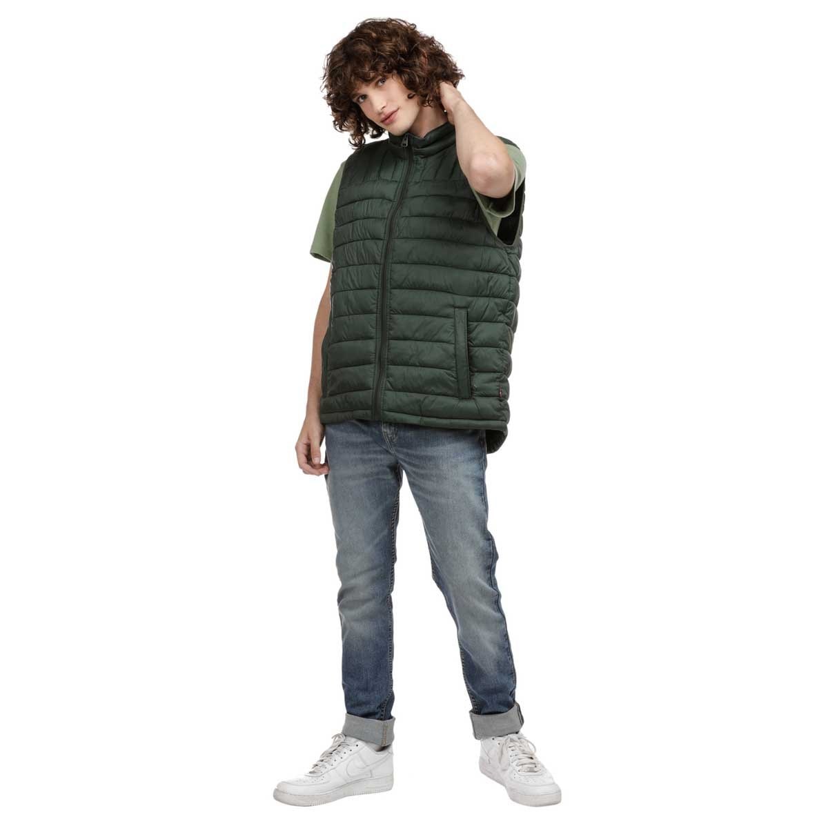 Chaleco Verde de Nylon para Caballero Levi's