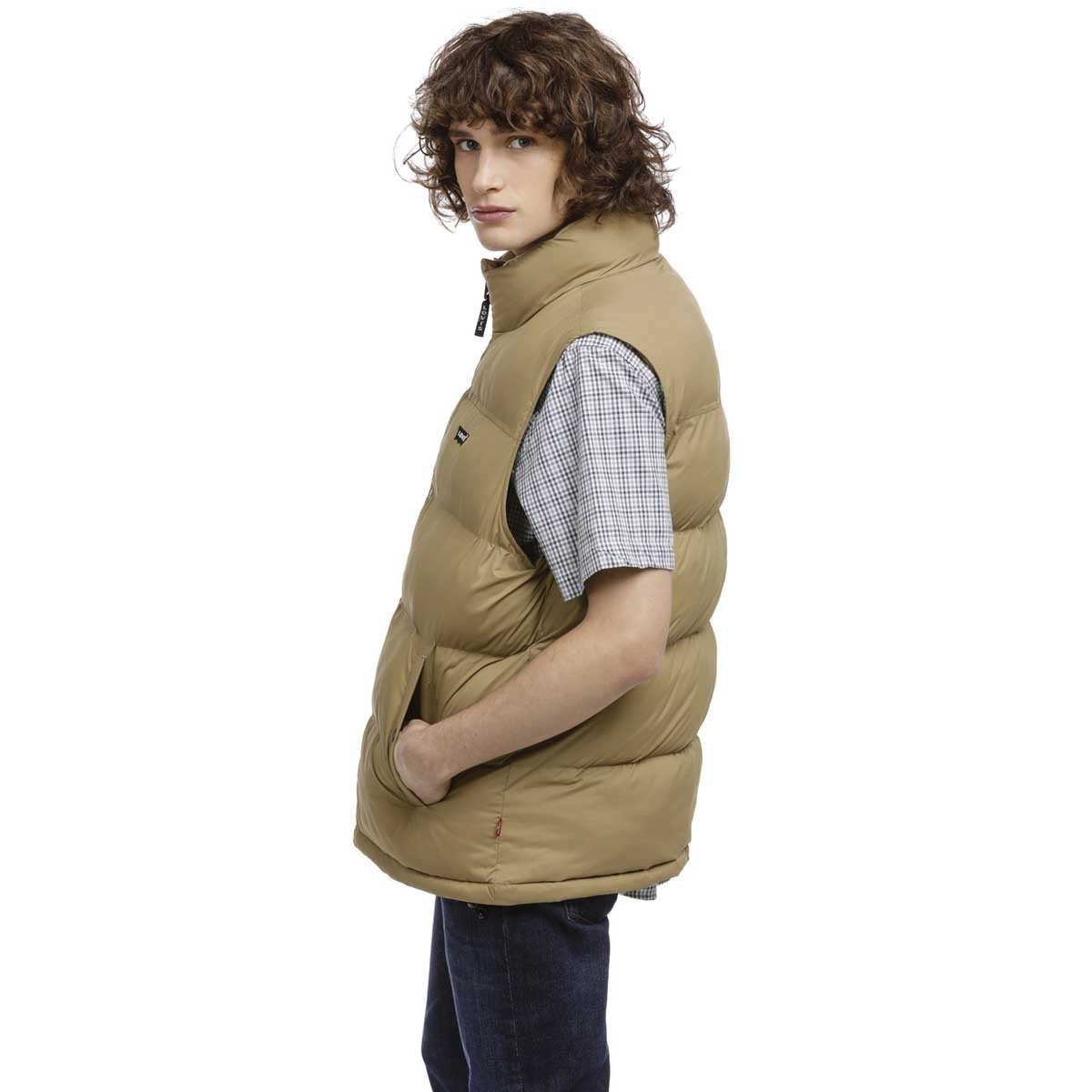 Chaleco Acolchado Café para Caballero Levi's
