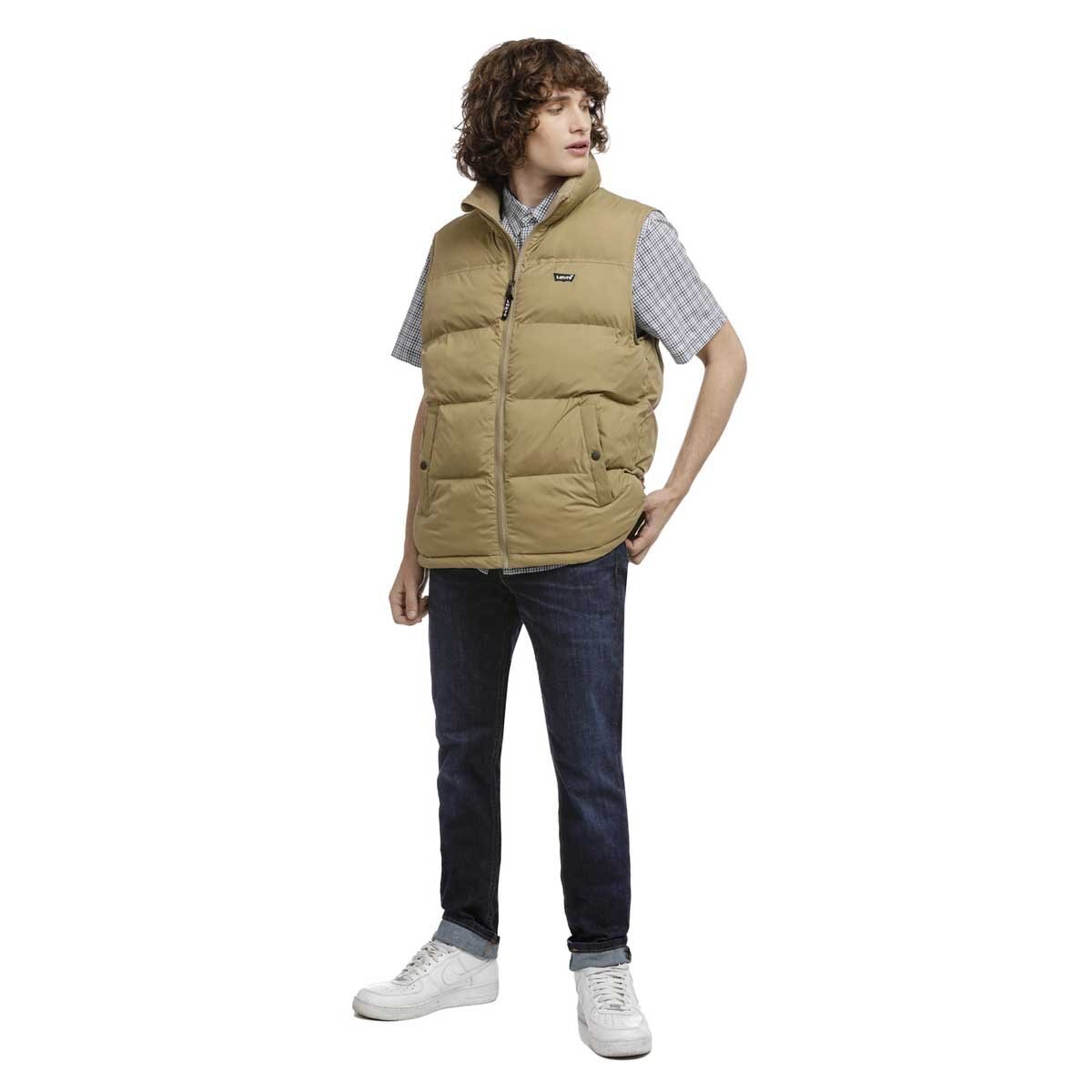 Chaleco Acolchado Café para Caballero Levi's